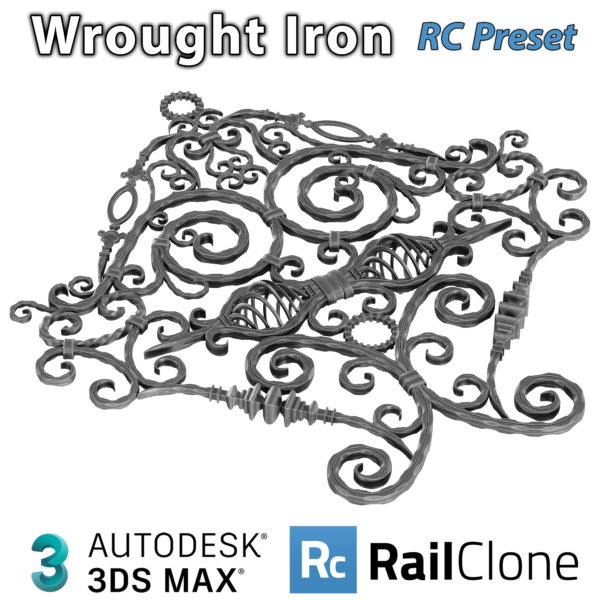 railclone wrought iron rc preset preview