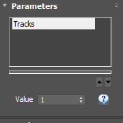 railclone tracks exported parameters