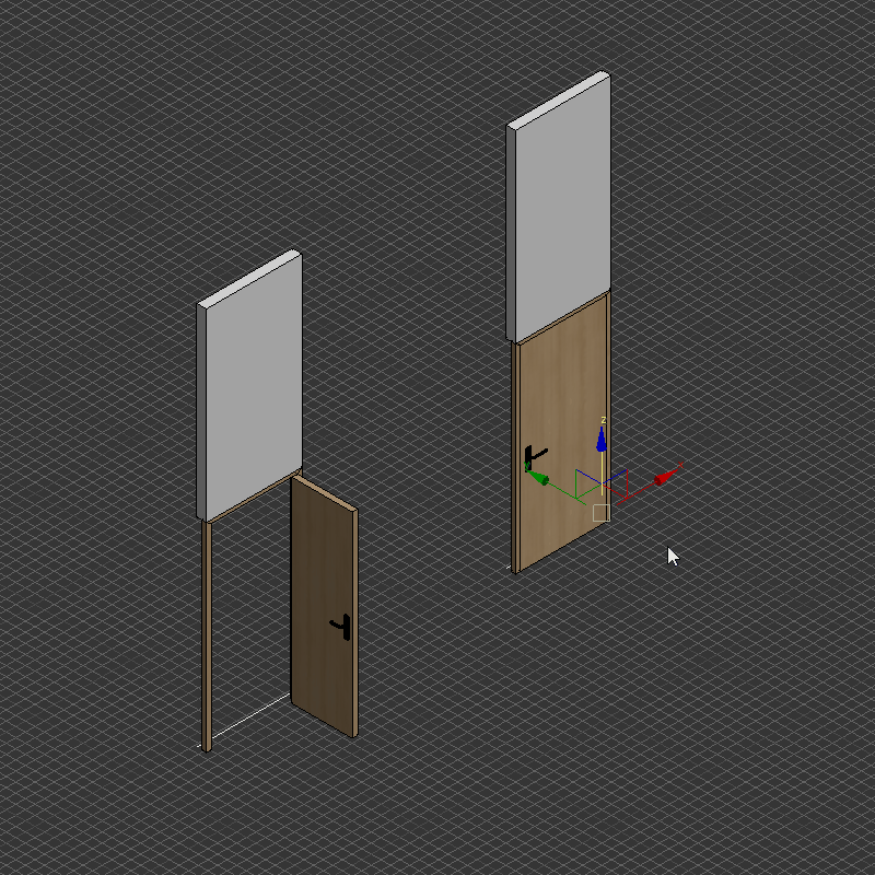 railclone door adaptive to spline